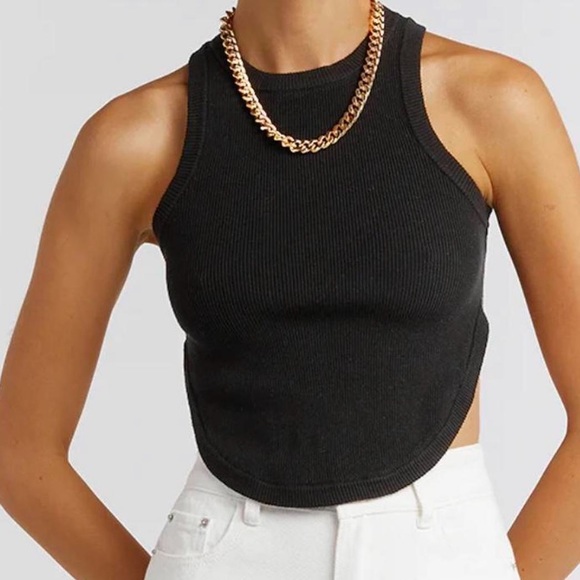 Black tank top - Picture 1 of 4